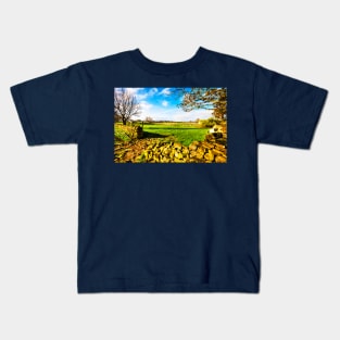 Wensleydale Yorkshire Dales National Park Kids T-Shirt